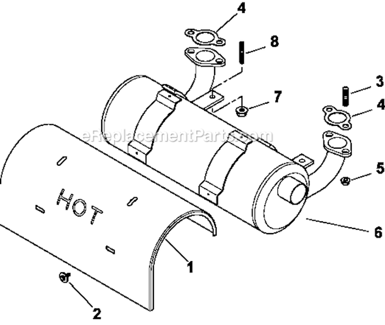 Page G Diagram and Parts List for CV23-75548  Kohler Engine