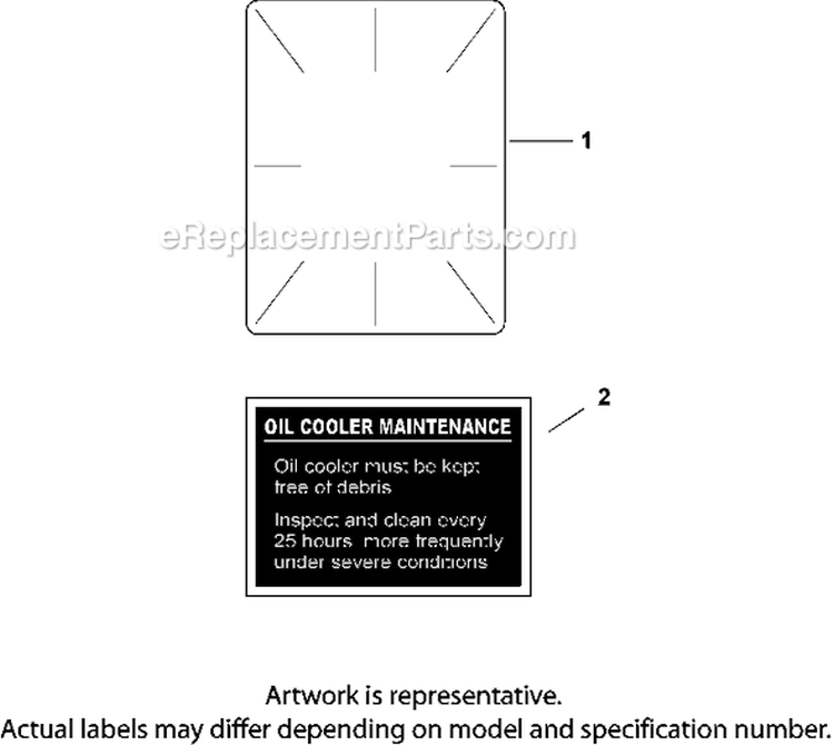 Decals 12-24-71 Diagram and Parts List for CV23-75558  Kohler Engine