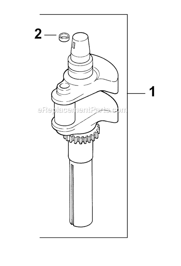 Page C Diagram and Parts List for CV23-75559  Kohler Engine