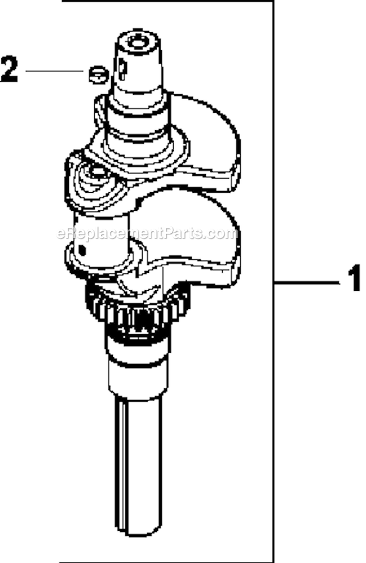 Page D Diagram and Parts List for CV23-75562  Kohler Engine