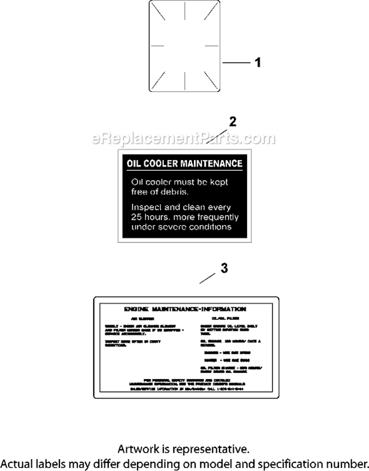 Page E Diagram and Parts List for CV23-75563  Kohler Engine