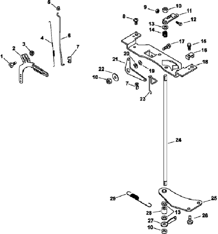 Page F Diagram and Parts List for CV23-75565  Kohler Engine