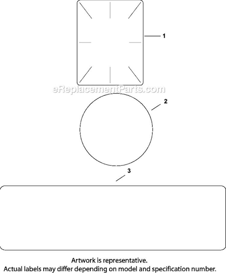 Page E Diagram and Parts List for CV23-75569  Kohler Engine