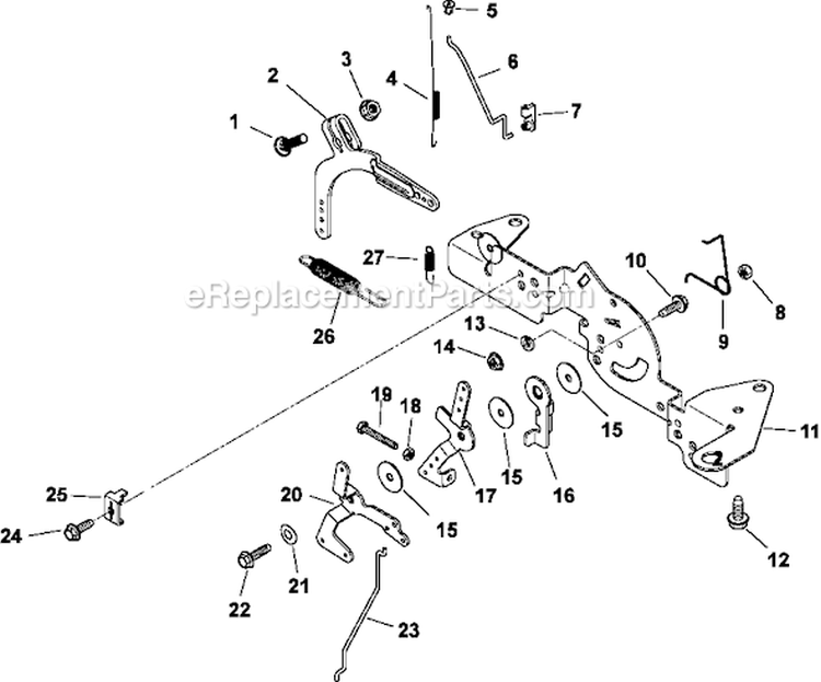 Page F Diagram and Parts List for CV23-75579  Kohler Engine