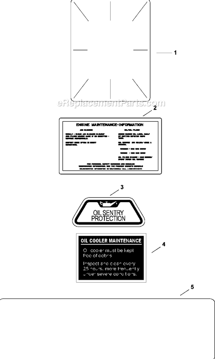 Page E Diagram and Parts List for CV23-75587  Kohler Engine