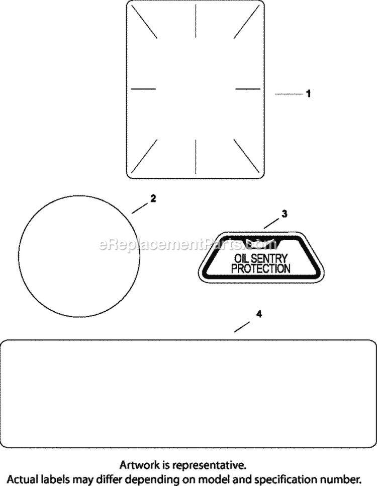 Page E Diagram and Parts List for CV23-75600  Kohler Engine