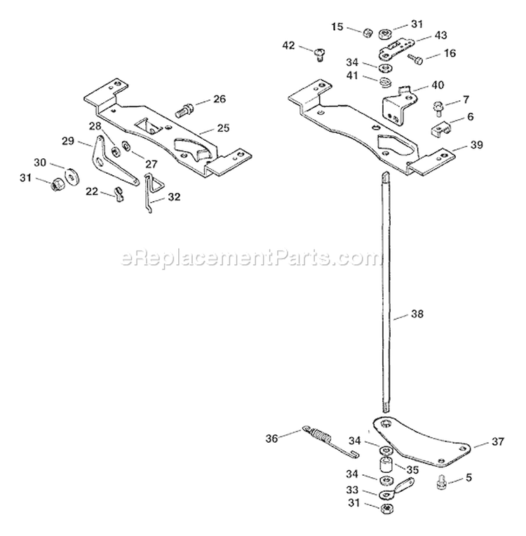 Page G Diagram and Parts List for CV23S-75523  Kohler Engine