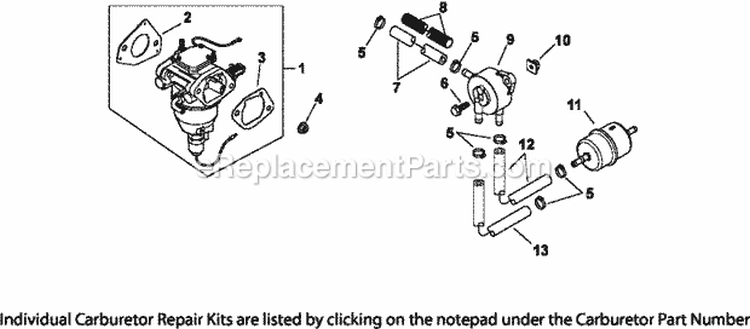 Page N Diagram and Parts List for CV25-69546  Kohler Engine