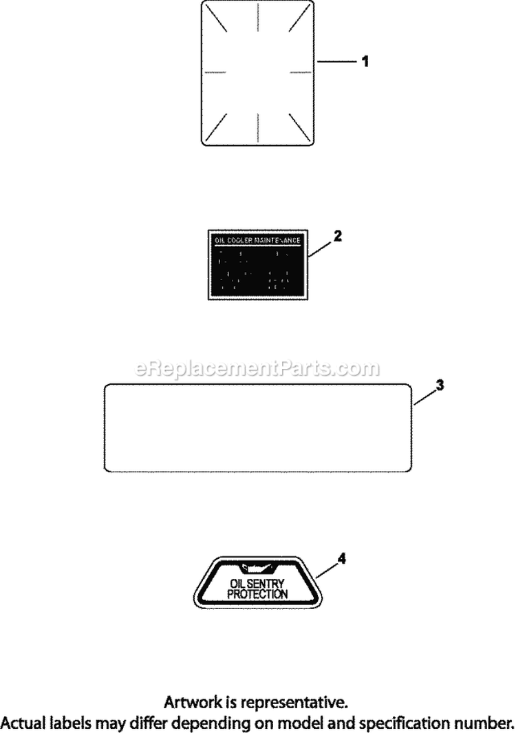Page E Diagram and Parts List for CV26-79514  Kohler Engine
