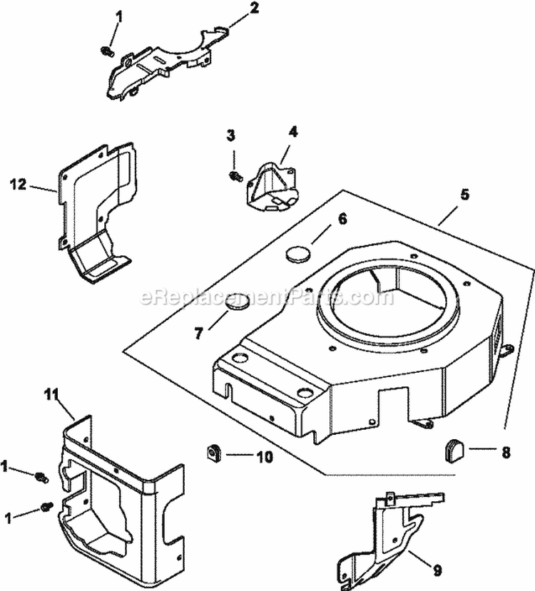 Page B Diagram and Parts List for CV430-0002  Kohler Engine