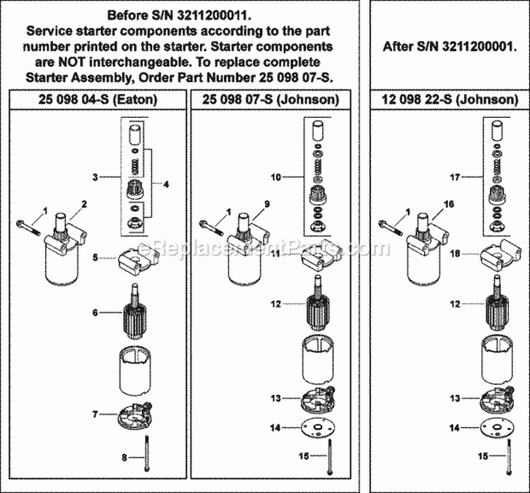 Page L Diagram and Parts List for CV15-41594  Kohler Engine
