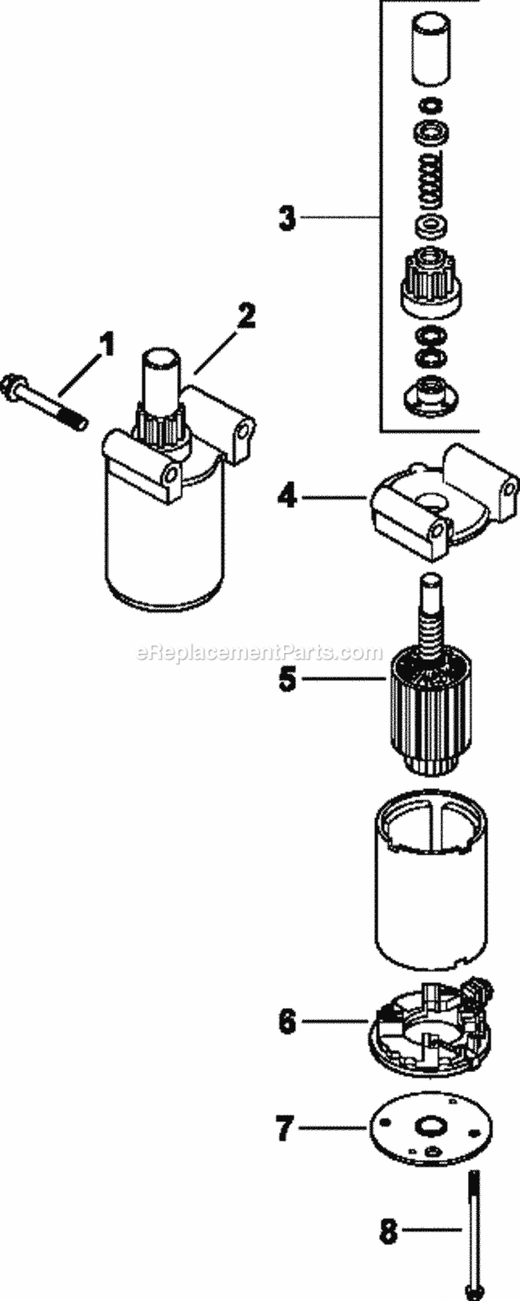 Page M Diagram and Parts List for CH11-16147  Kohler Engine