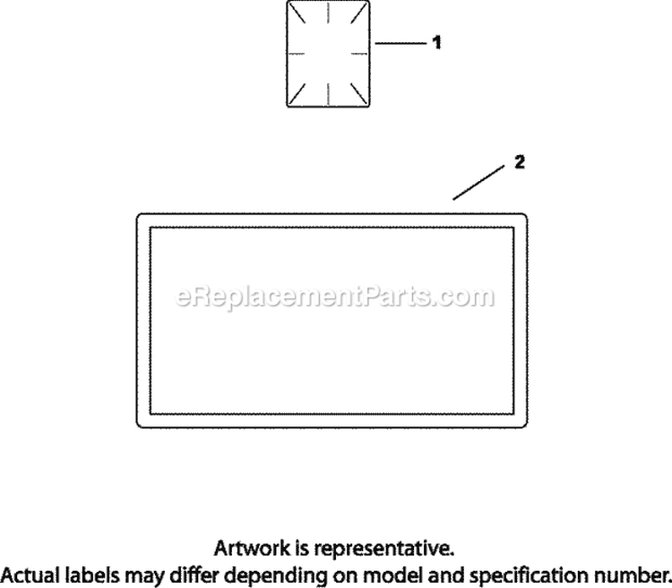 Page E Diagram and Parts List for CV460-26517  Kohler Engine