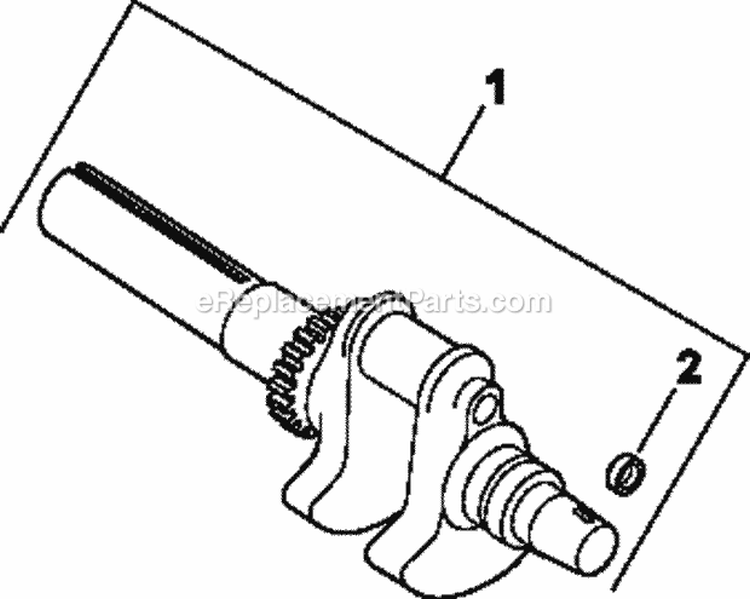 Page D Diagram and Parts List for CH15-44508  Kohler Engine