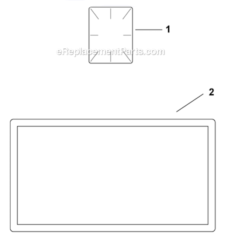 Decals Diagram and Parts List for CV490-27508  Kohler Engine