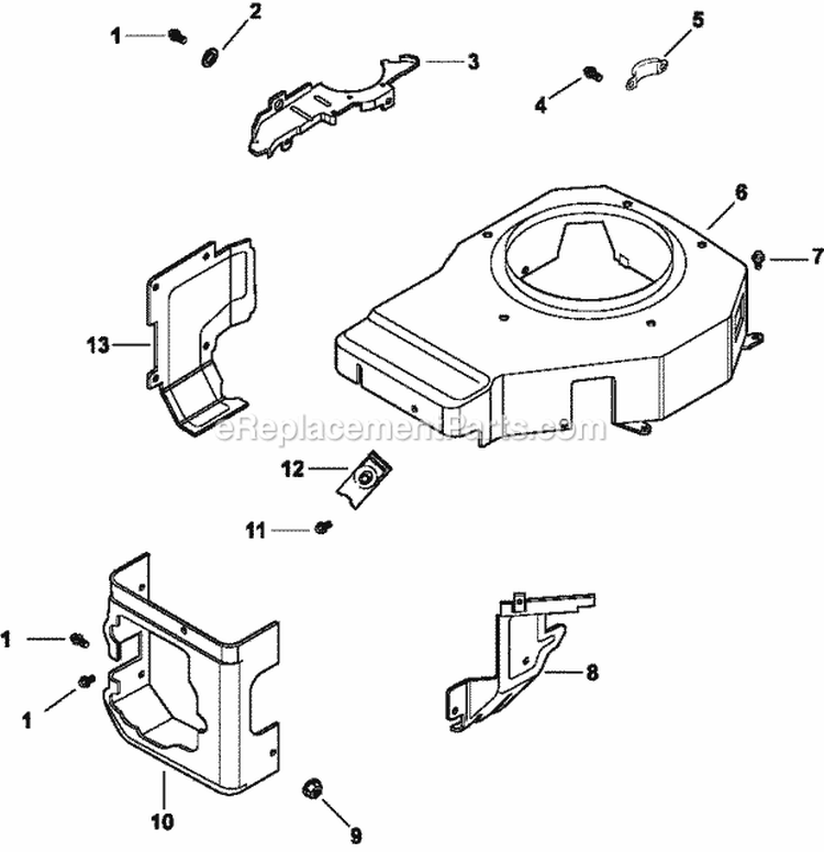Page B Diagram and Parts List for CV460-26514  Kohler Engine
