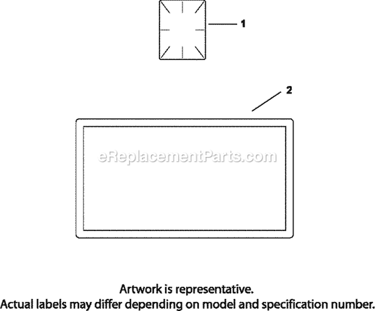 Page E Diagram and Parts List for CV16-43521  Kohler Engine