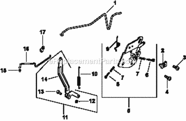 Page F Diagram and Parts List for CV460-26503  Kohler Engine