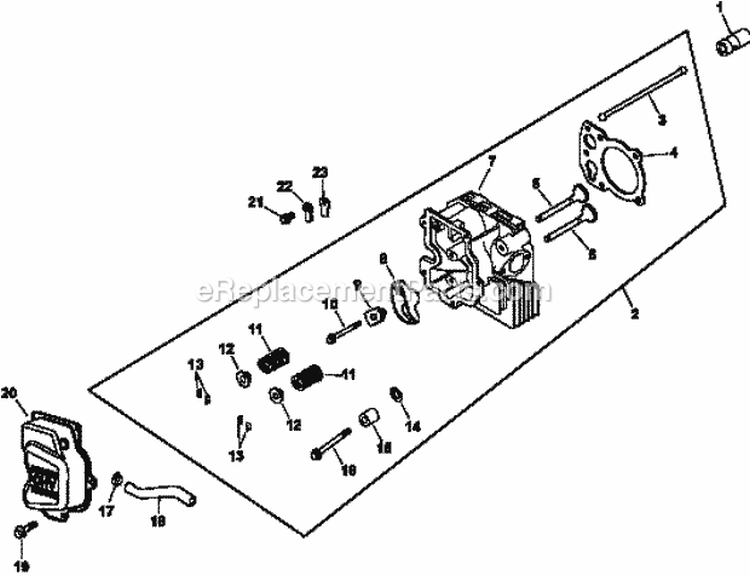 Page I Diagram and Parts List for CV490-27503  Kohler Engine