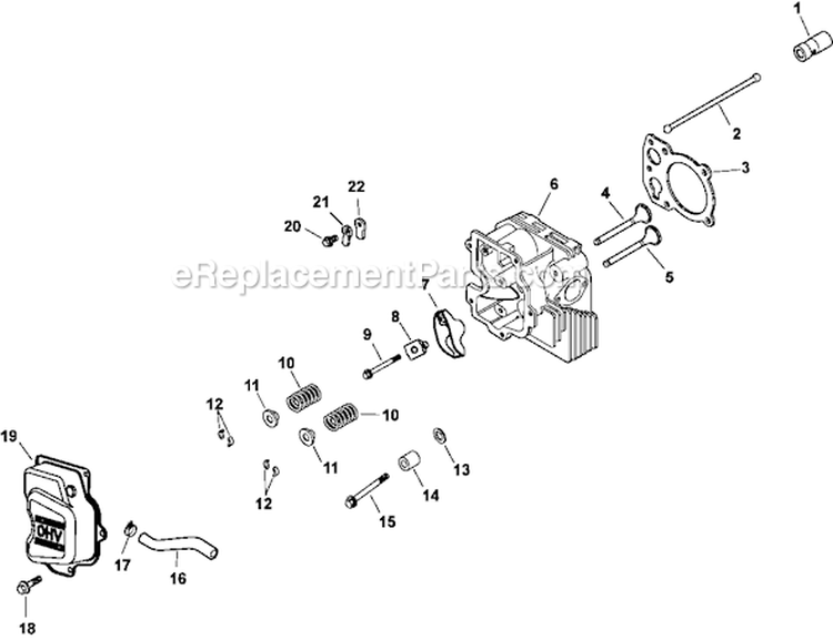 Page I Diagram and Parts List for CV491-27509  Kohler Engine