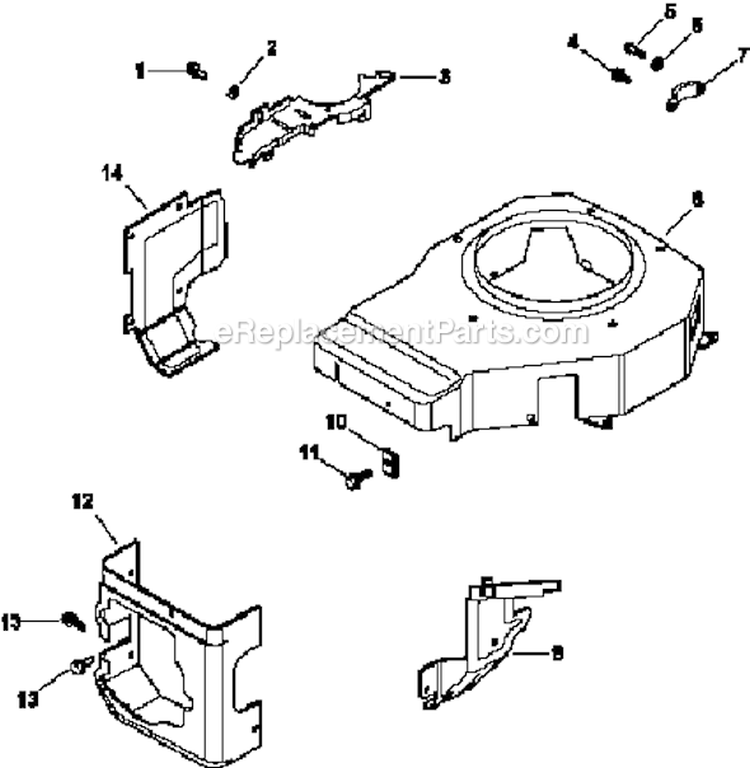 Page B Diagram and Parts List for CV492-27518  Kohler Engine