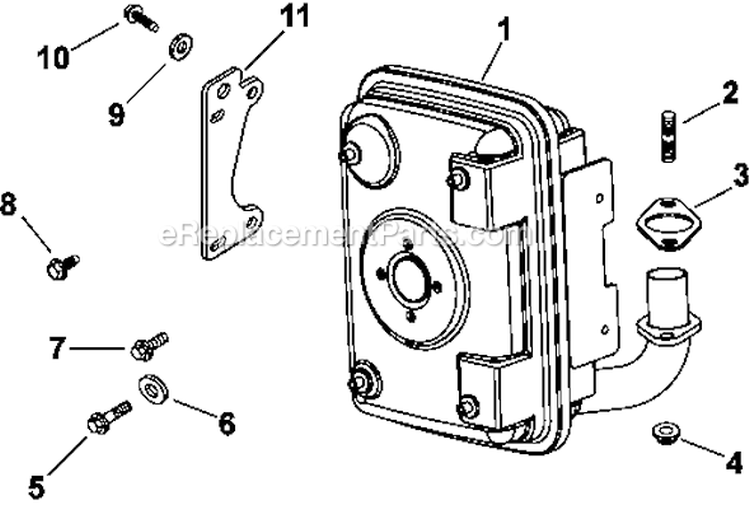 Page G Diagram and Parts List for CV493-27521  Kohler Engine
