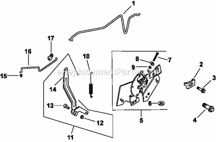Page F Diagram and Parts List for CV13-21520  Kohler Engine
