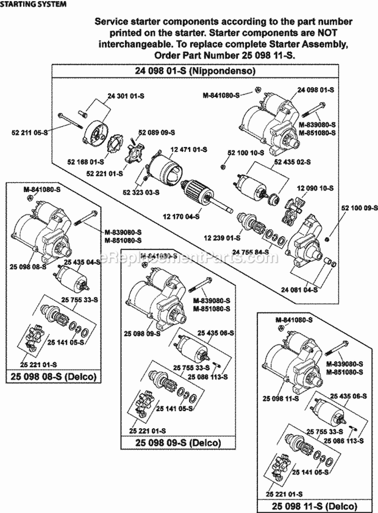 Page L Diagram and Parts List for CH15-44508  Kohler Engine