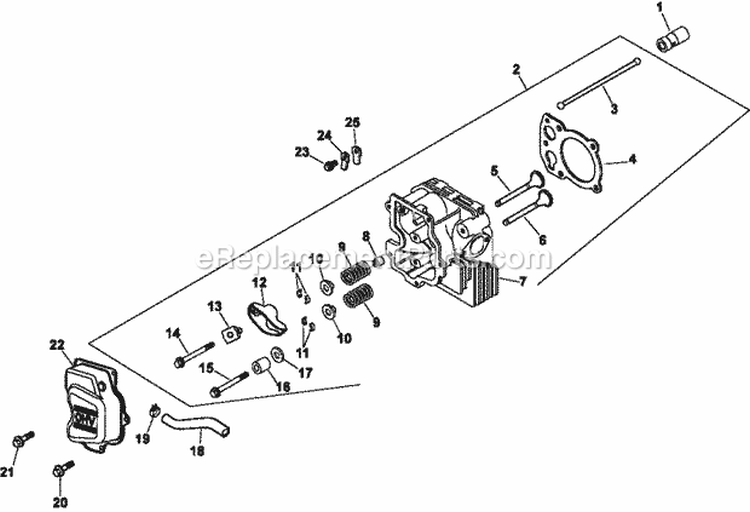 Page I Diagram and Parts List for CV493-27528  Kohler Engine