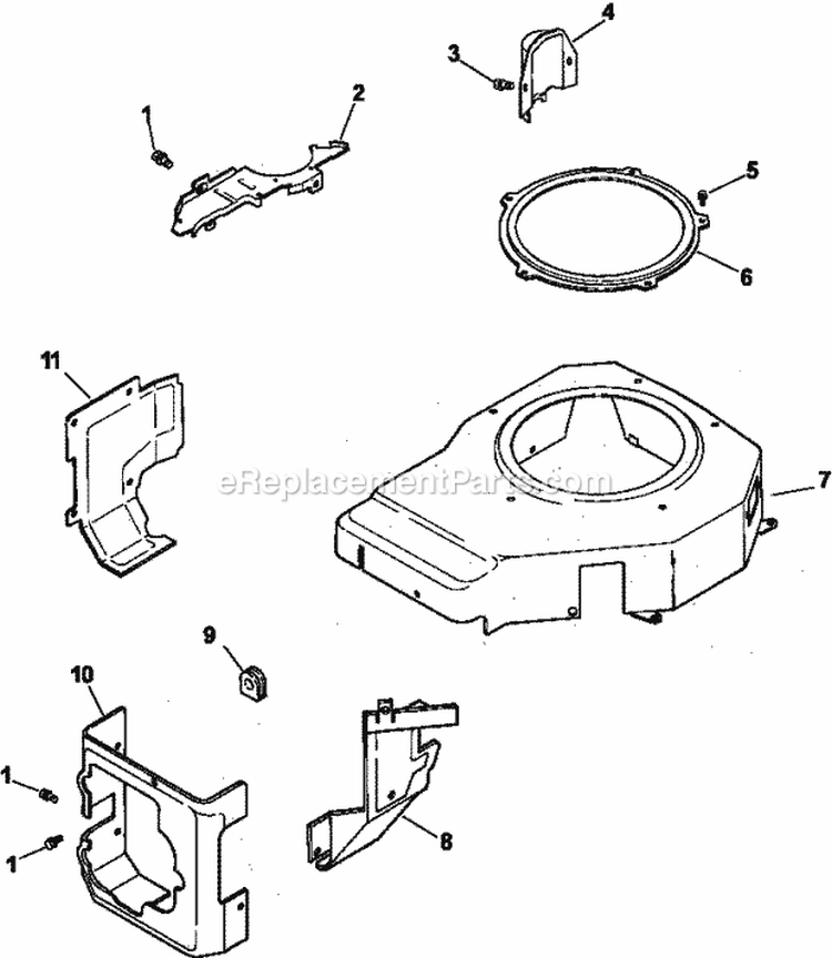 Page B Diagram and Parts List for CV493-27529  Kohler Engine