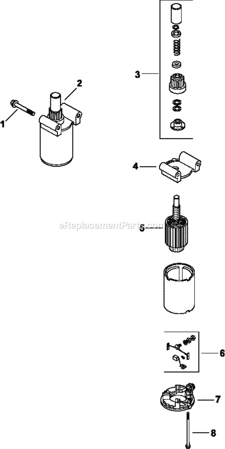 Page M Diagram and Parts List for CV460-3011  Kohler Engine