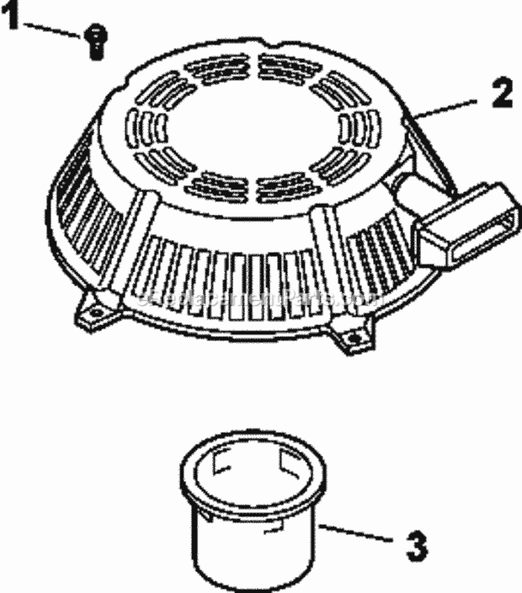 Page L Diagram and Parts List for CV13-21538  Kohler Engine