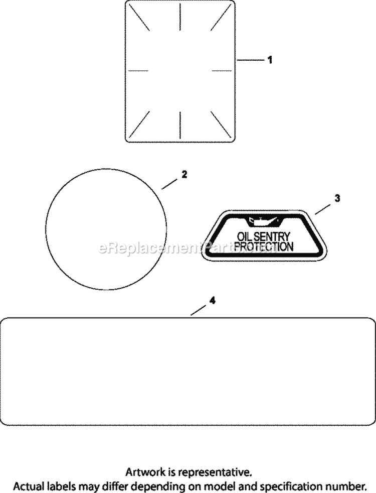 Page E Diagram and Parts List for CV20-65613  Kohler Engine