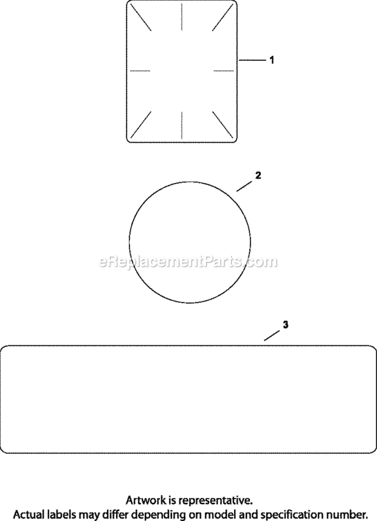 Page E Diagram and Parts List for CV23-75577  Kohler Engine