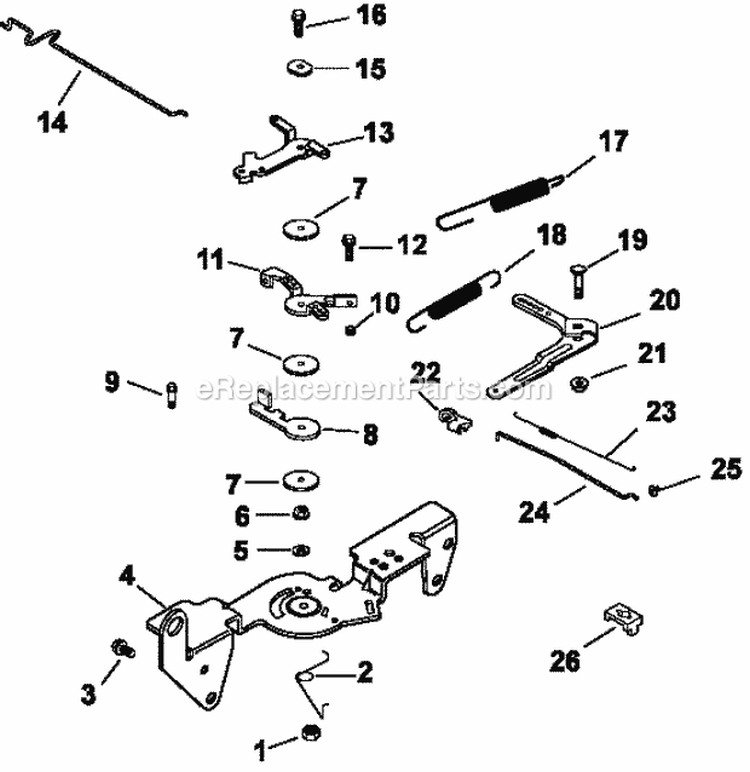 Page E Diagram and Parts List for CH730-3217  Kohler Engine