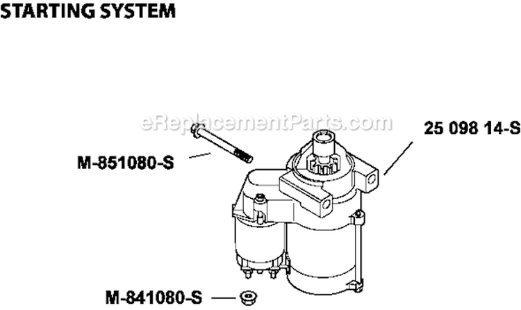 Page L Diagram and Parts List for CV680-3010  Kohler Engine