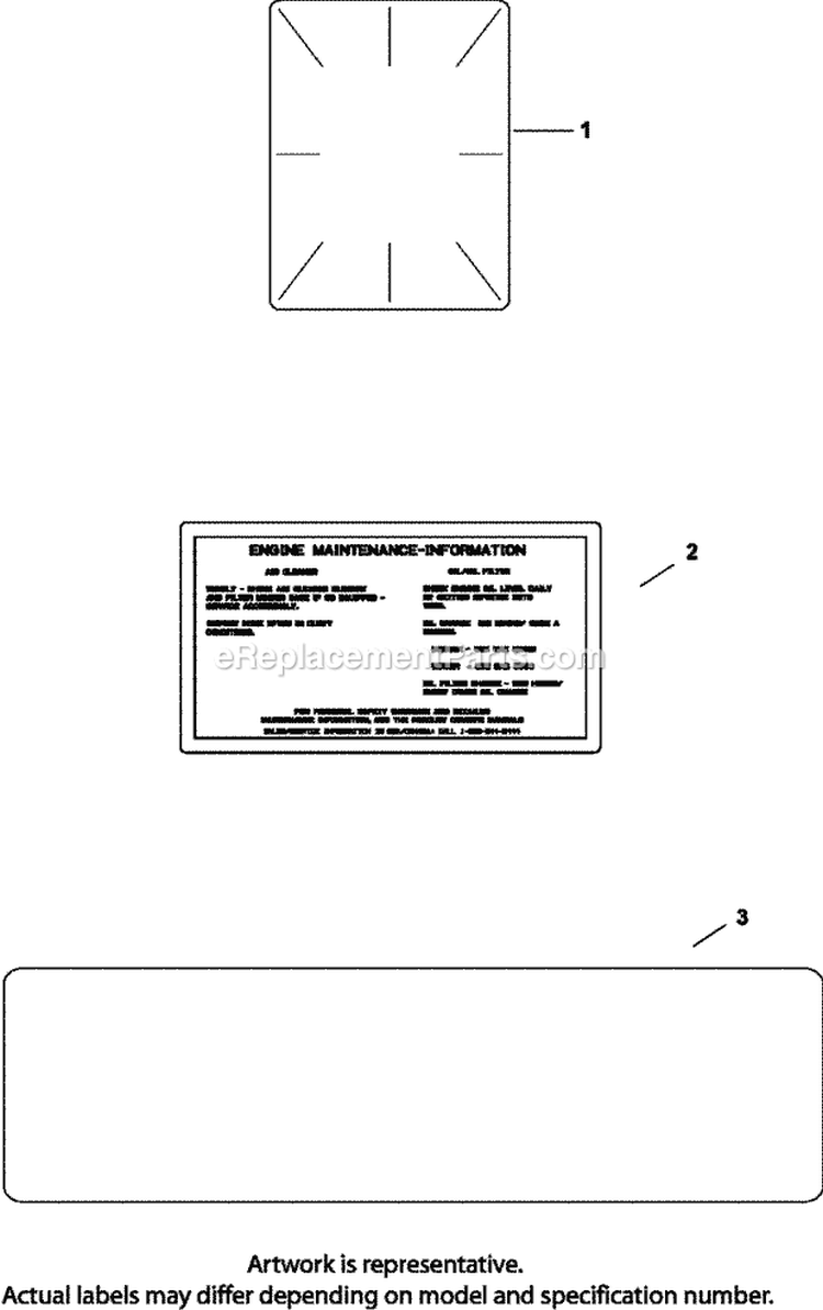 Page E Diagram and Parts List for CV23-75582  Kohler Engine