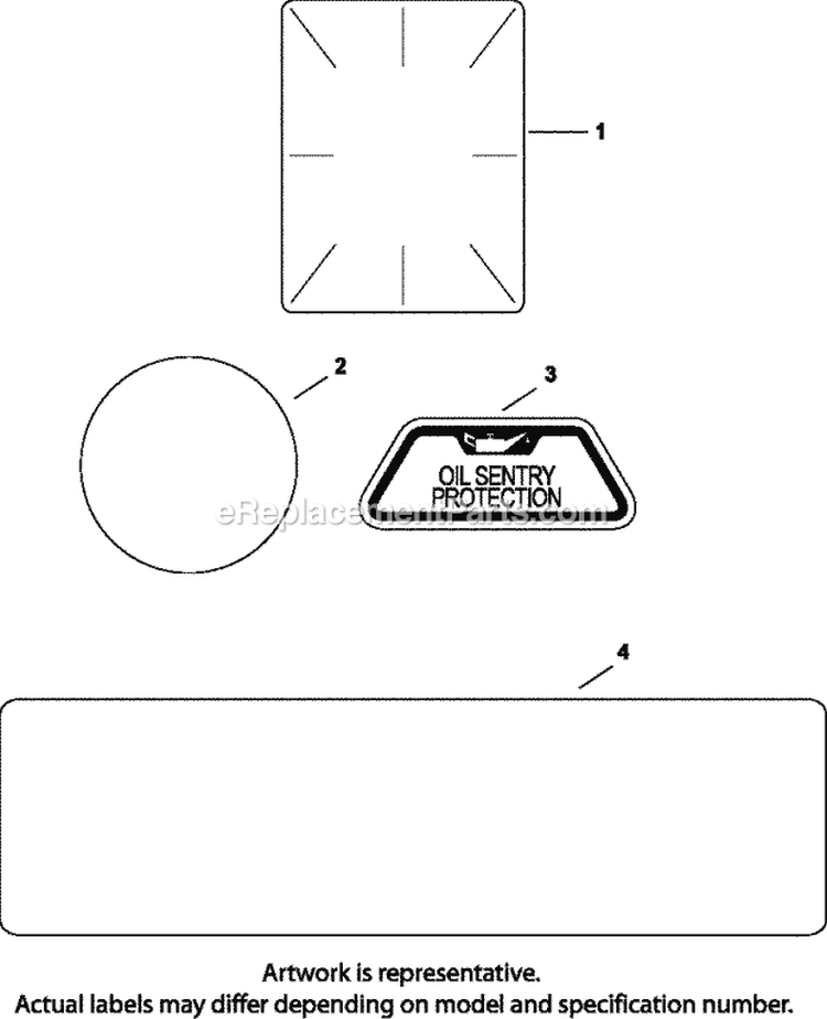 Page E Diagram and Parts List for CV20-65558  Kohler Engine