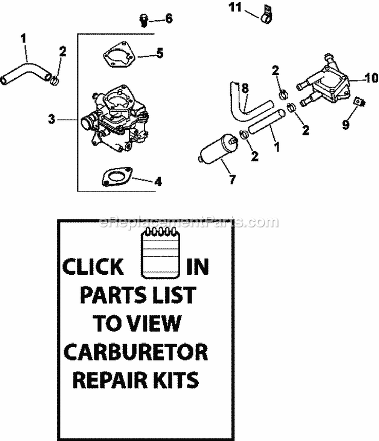 Page I Diagram and Parts List for CV22-75585  Kohler Engine