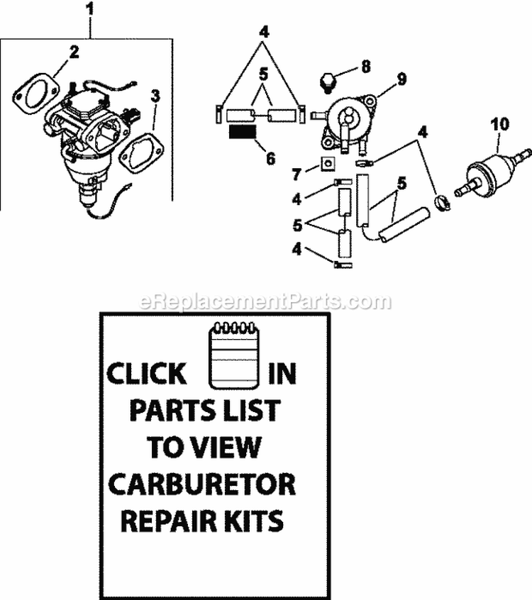 Page H Diagram and Parts List for CV680-3018  Kohler Engine