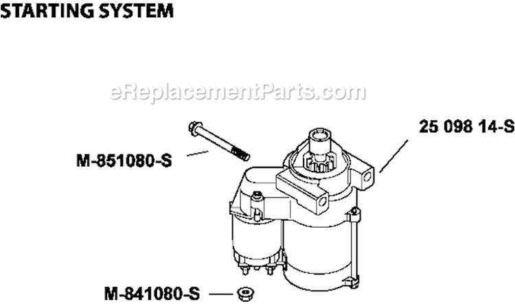 Page L Diagram and Parts List for CV730-0001  Kohler Engine
