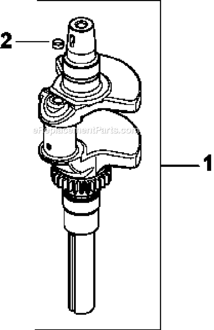 Page D Diagram and Parts List for CV730-0009  Kohler Engine