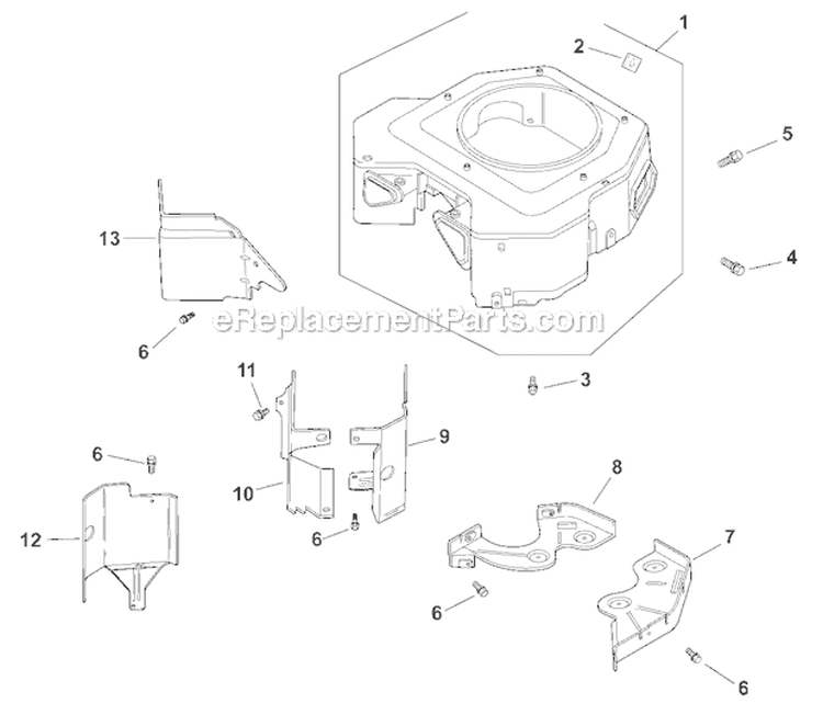 Page B Diagram and Parts List for CV730-0017  Kohler Engine