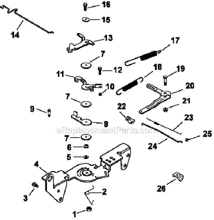 Page F Diagram and Parts List for CV730-0017  Kohler Engine