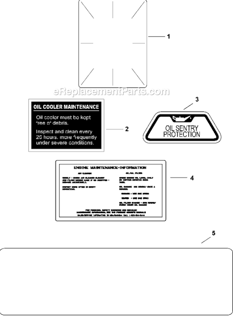Page E Diagram and Parts List for CV730-0019  Kohler Engine