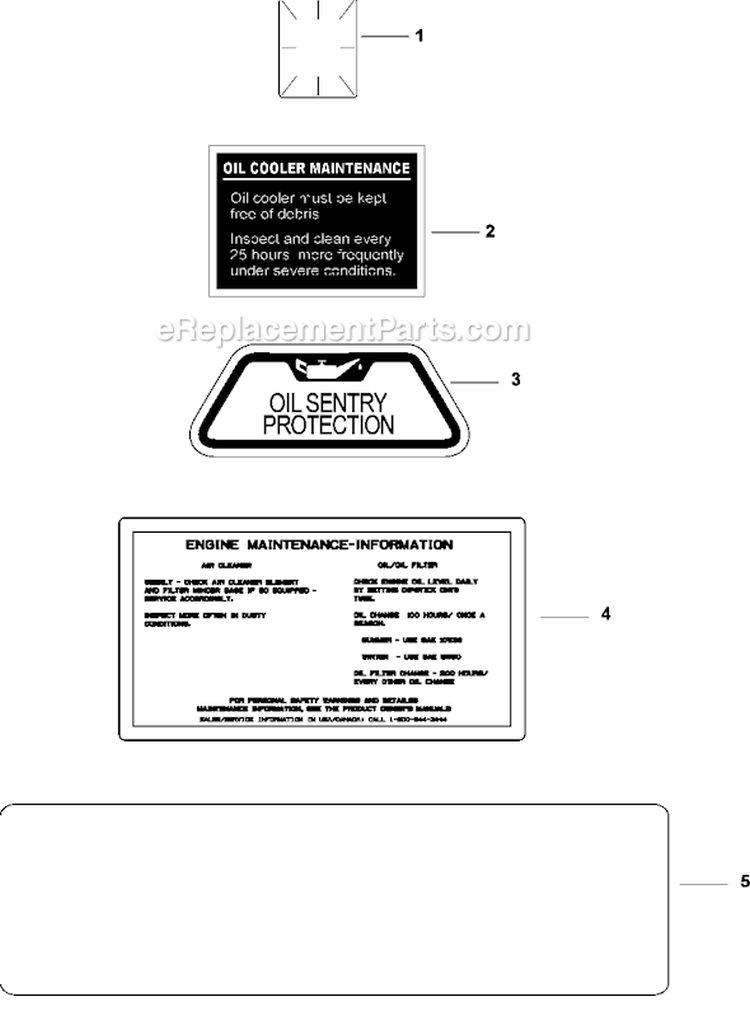 Page E Diagram and Parts List for CV730-0025  Kohler Engine