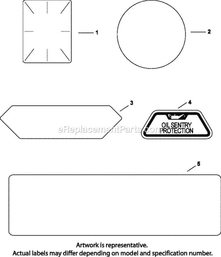 Page E Diagram and Parts List for CV730-3113  Kohler Engine