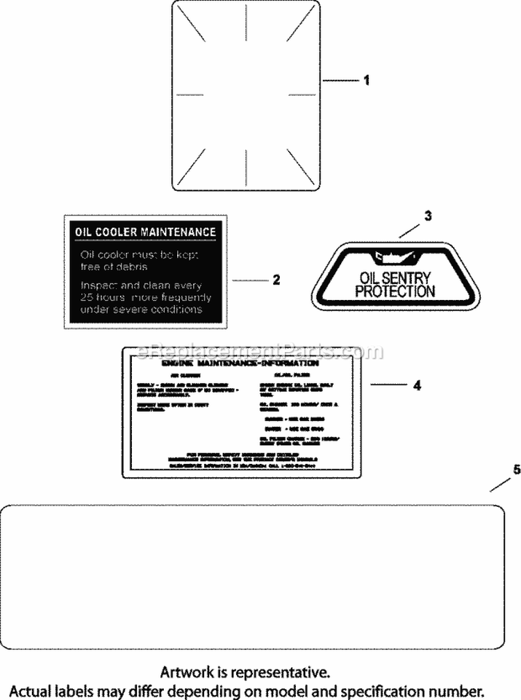 Page J Diagram and Parts List for CH730-0017  Kohler Engine