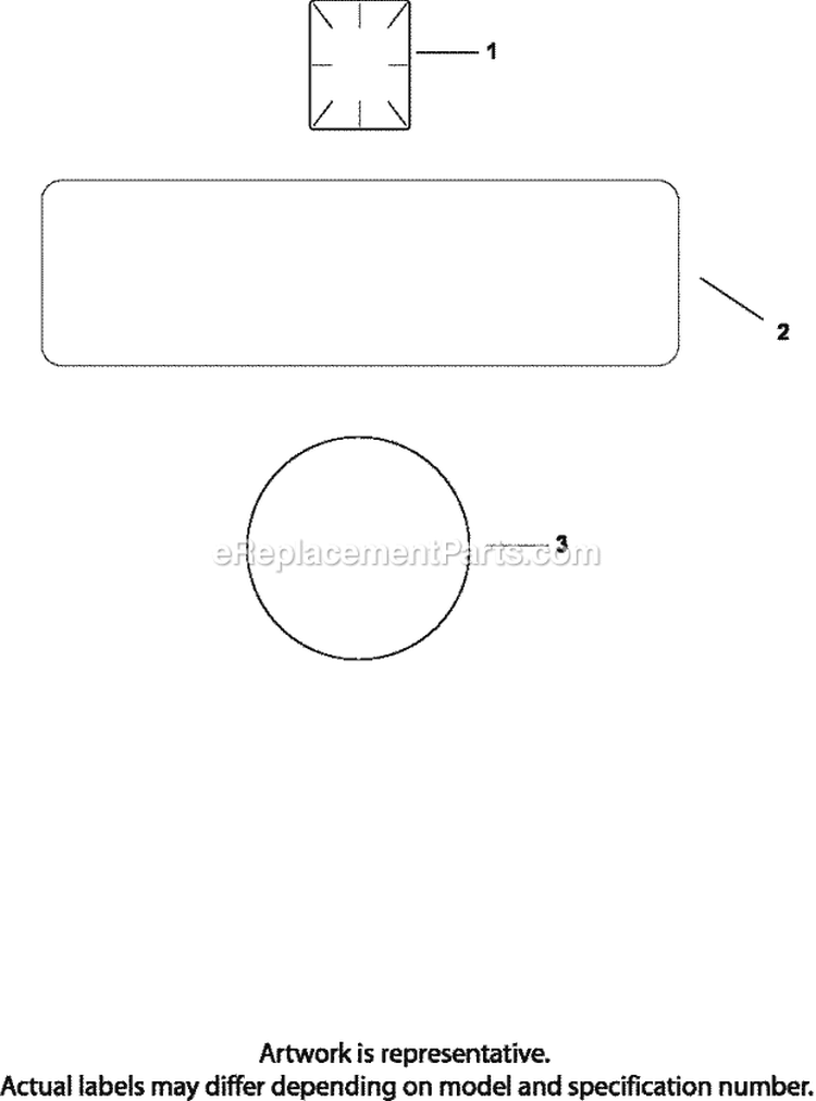 Page E Diagram and Parts List for CV730-3140  Kohler Engine
