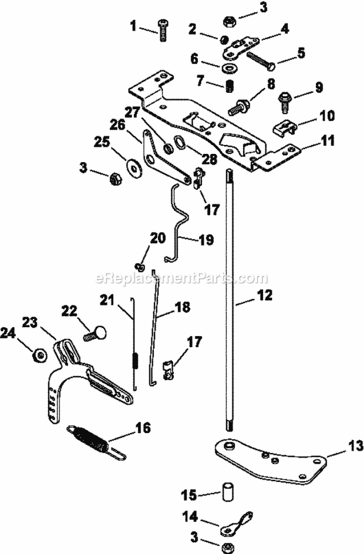 Page F Diagram and Parts List for CV730-3140  Kohler Engine